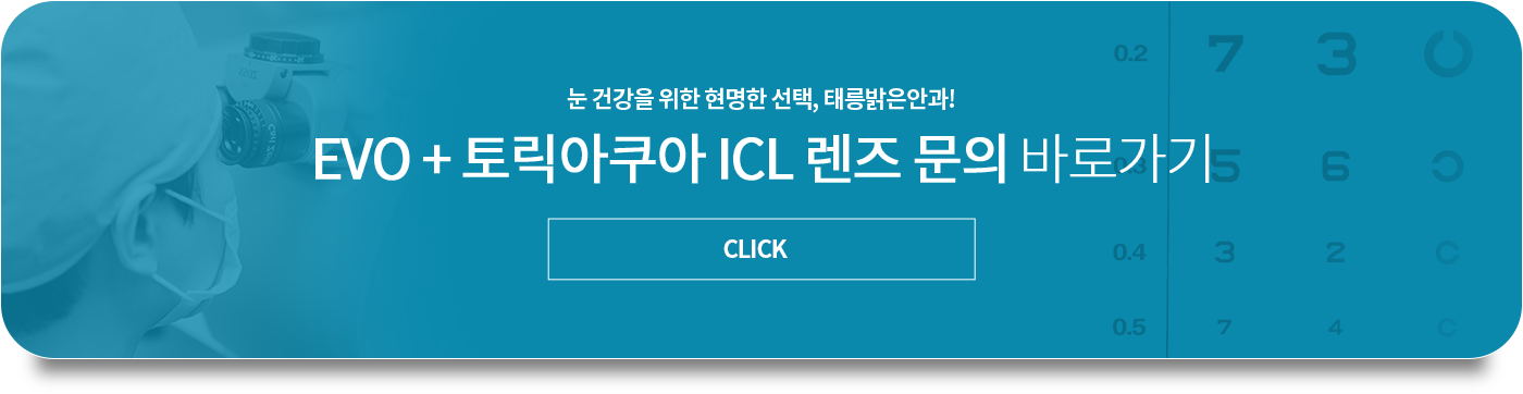 EVO + 토릭아쿠아 ICL 렌즈 문의 바로가기